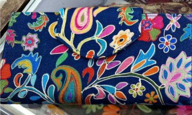HAND EMBROIDERED VEGAN BAGS