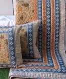 QUILTED REVERSIBLE QUEEN SIZE BEDCOVER