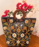 HAND EMBROIDERED VEGAN BAGS