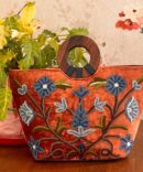 HAND EMBROIDERED VEGAN BAGS
