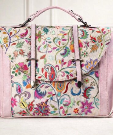 HAND EMBROIDERED VEGAN BAGS