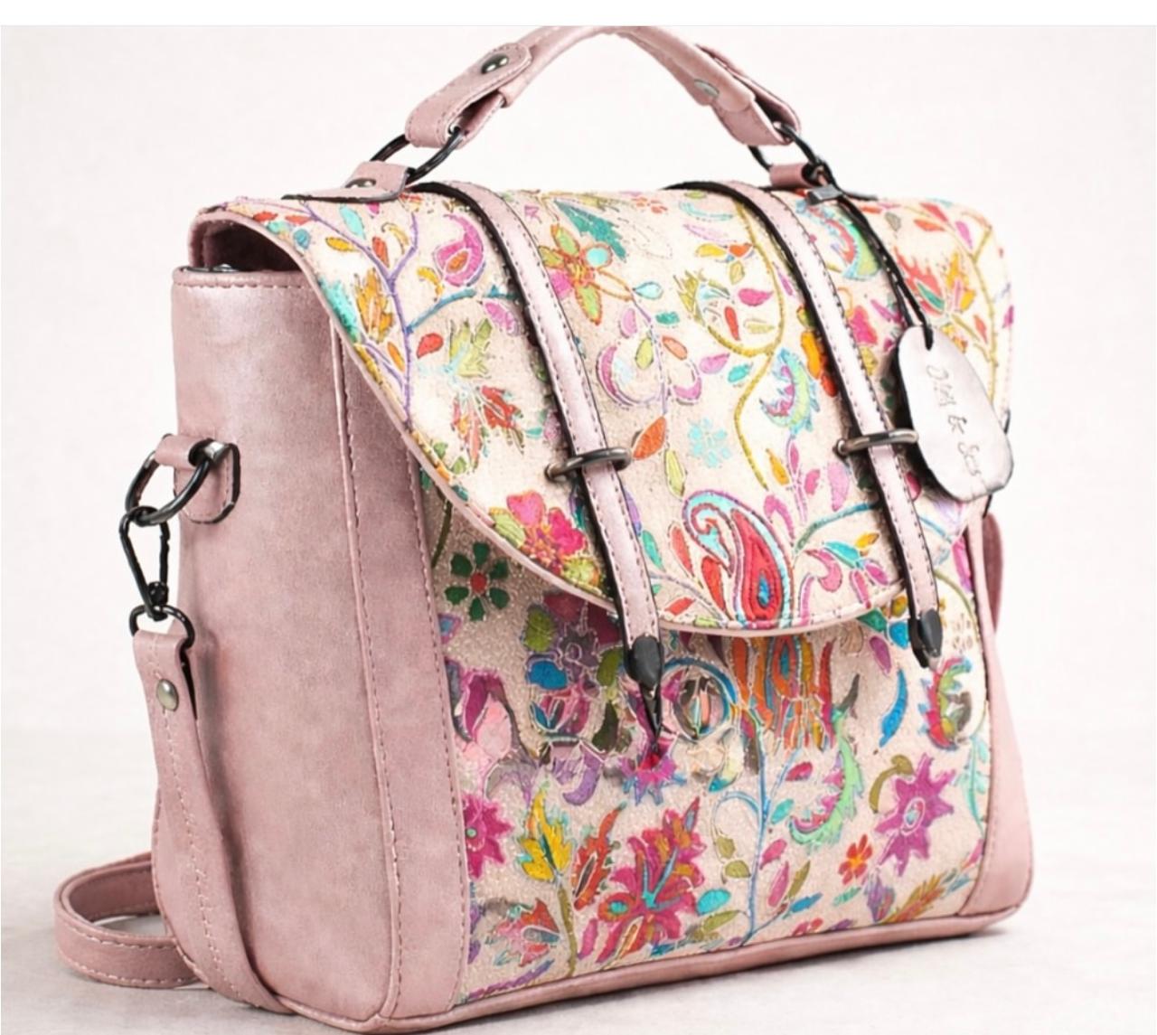 HAND EMBROIDERED VEGAN BAGS