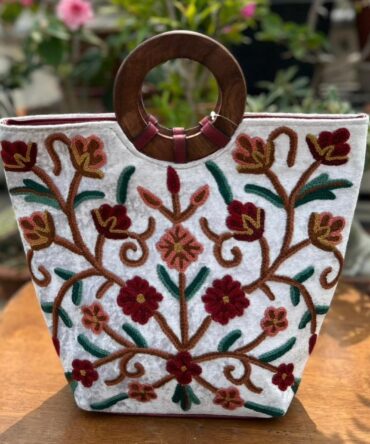 HAND EMBROIDERED VEGAN BAGS