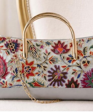 HAND EMBROIDERED VEGAN BAGS