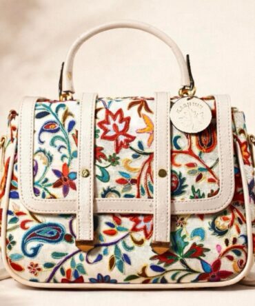 HAND EMBROIDERED VEGAN BAGS