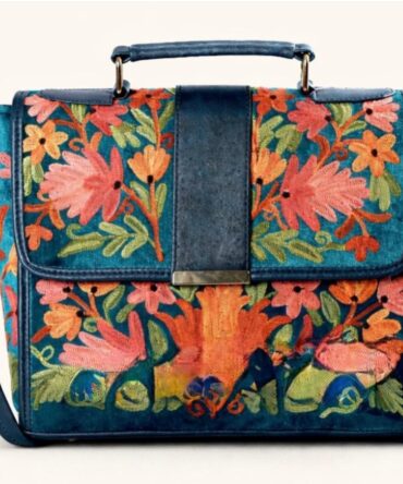 HAND EMBROIDERED VEGAN BAGS