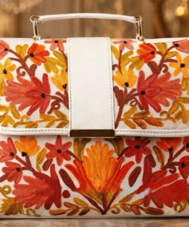 HAND EMBROIDERED VEGAN BAGS