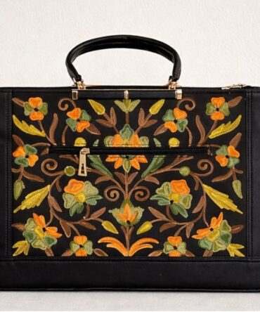 HAND EMBROIDERED VEGAN BAGS