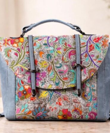 HAND EMBROIDERED VEGAN BAGS