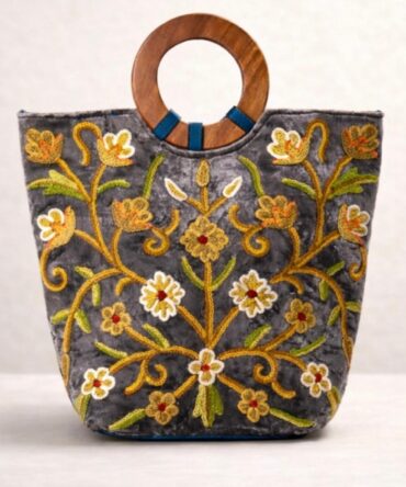 HAND EMBROIDERED VEGAN BAGS